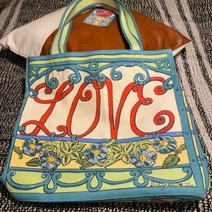 Brighton A Winter’s Love Tote NWT